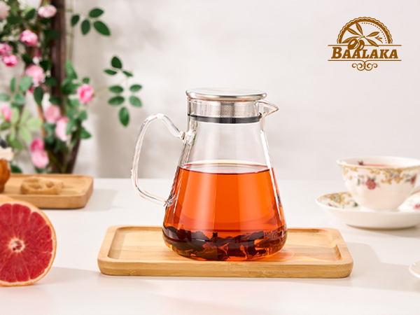 One-Touch Tea Maker, 2-in-1 Teapot and Kettle with Stainless Steel
