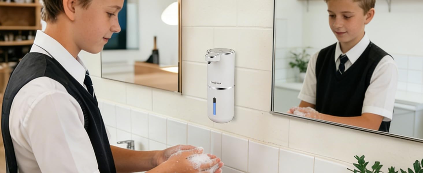 Automatic soap dispenser for school