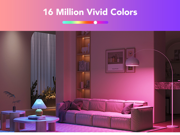 1000LM WiFi Bluetooth Color Changing Light Bulbs