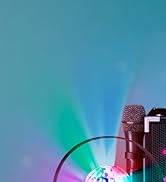 MASINGO 2023 Karaoke Machine for Adults and Kids with 2 Wireless Microphones, Portable Singing PA...