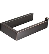 SAYAYO Oil Rubbed Bronze Toilet Paper Holder Wall Mount, Brushed Bronze Toilet Tissue Holder for ...