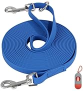 Waterproof Long Leash for Dogs Training 16FT/30FT/50FT, Long Dog Leash Heavy Duty Lead for Large ...