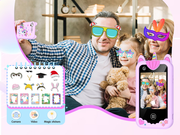 kids phone with camera