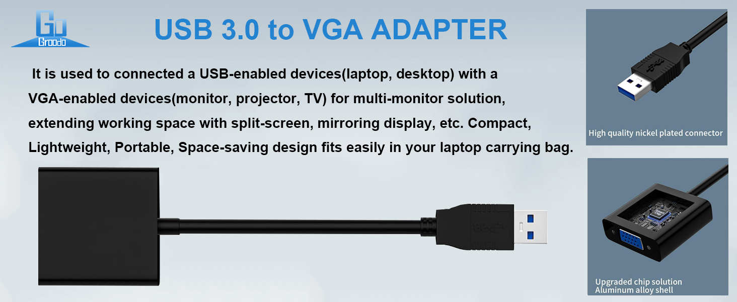USB to VGA Adapter