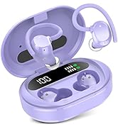 Wireless Earbuds, 2023 New Ultralight Sport Bluetooth 5.3 Headphones In Ear with LED Display, Bui...