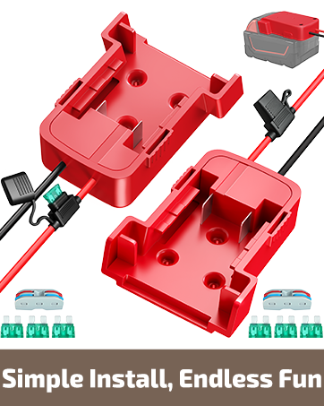 Milwaukee M18 Battery Adapter for Power Wheels Drill Battery Adapter