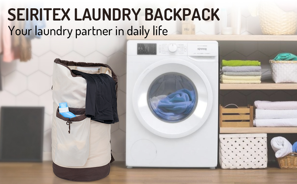 Laundry bag backpack