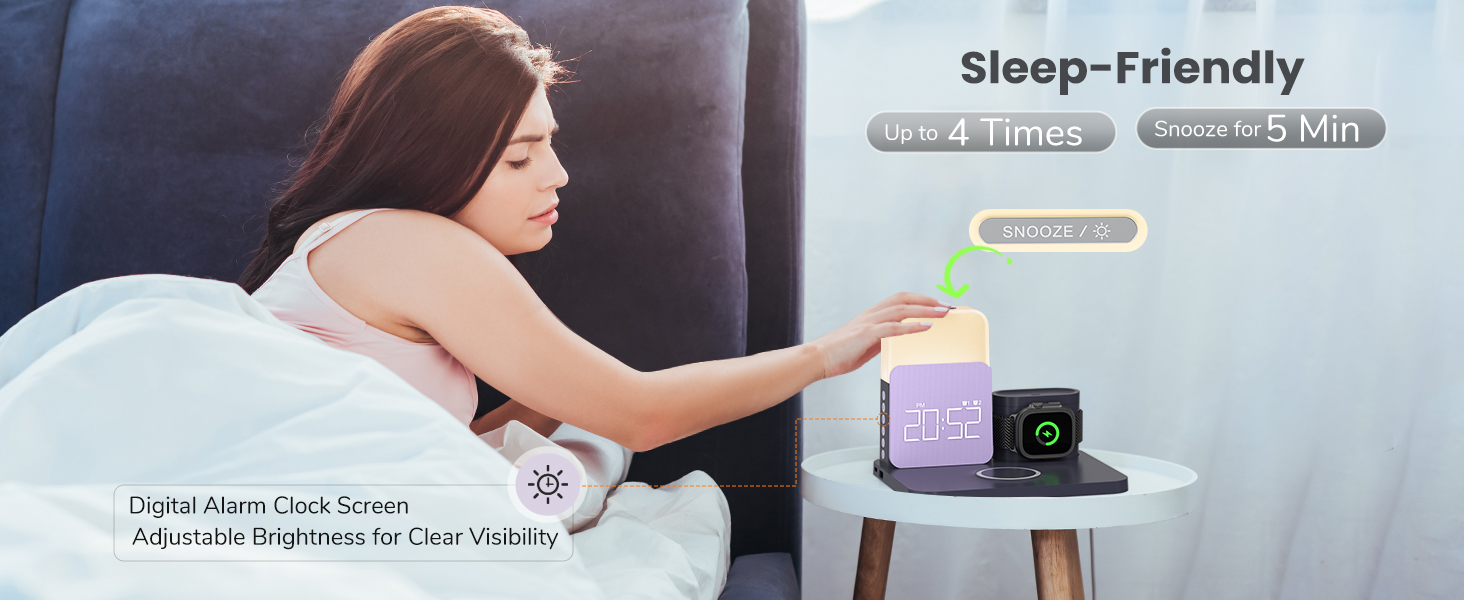 apple watch and phone charging station