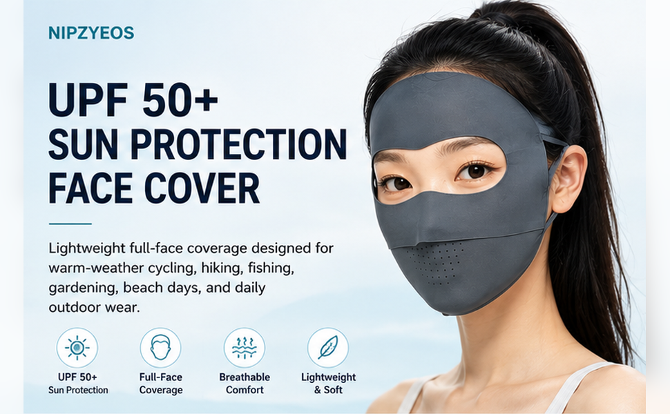 Sun Protection Mask Face Cover