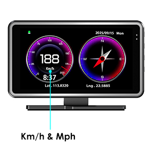 Speed Unit MPH KMH