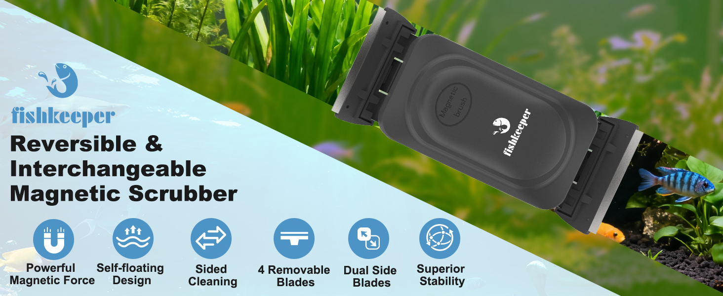 Aquarium Magnetic Glass Cleaner