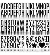 24 Sheets Letter Stickers, 2.5'' Self Adhesive Vinyl Letters Numbers Kit, Black Number Stickers f...
