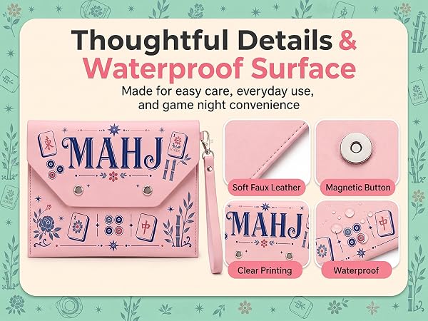 mahjong tile bag