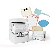 HPRT NEW1 Label Printer 2 Inch Portable Inkless Bluetooth Label Maker for Small Business, Home, S...