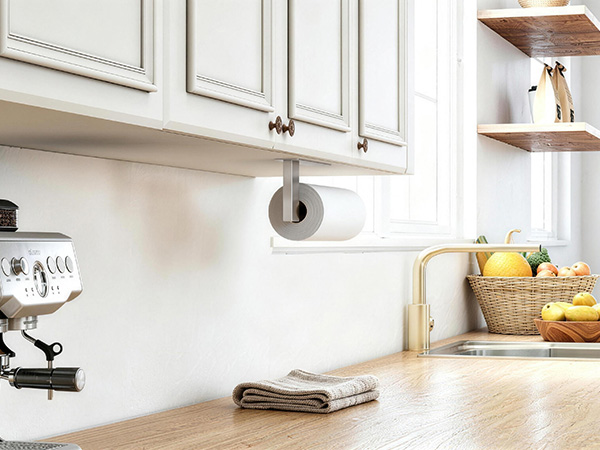under cabinet paper towel holder