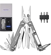 ROCKTOL Multitool Pliers, EDC Multitool Pocket Knife VG10 Blade, 27-in-1 Multi-tool with Titanium...