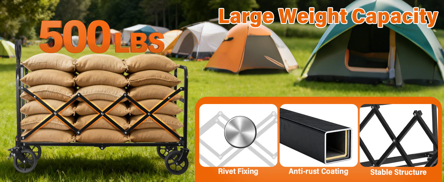collapsible wagon portable,utility foldable wagon,outdoor wagon,family grocery wagon,apartment wagon