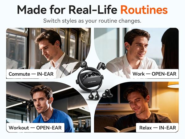 open ear earbuds