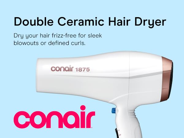 Double Ceramic Hair Dryer