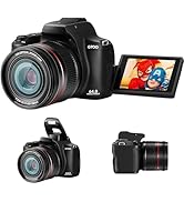 4K Vlogging Camera for YouTube, 64MP Night Vision Digital Camera for Photography with WiFi, 3 Inc...