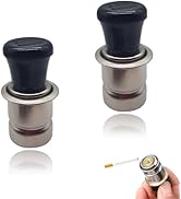 Arwrilt 2 PCS Car Cigarette Lighter, 12V Pop-Out Cigarette Lighter, Universal Fit for Most Sockets