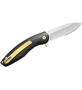 OUTDOOR ELEMENT Quick Feather - The VG-10 Folding EDC Knife with Ultra Smooth Sealed Ball Bearing...