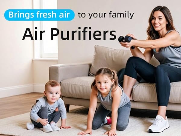 Small Air Purifier for Bedroom &amp; Kitchen