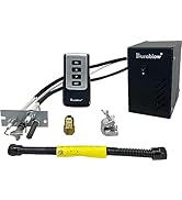 Durablow 8VK-TX141 Electronic Automatic Spark to Pilot Valve Kit with Variable Flame Height Remot...