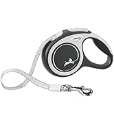 FLEXI New Comfort Retractable Dog Leash (Tape), Ergonomic, Durable and Tangle Free Pet Walking Le...