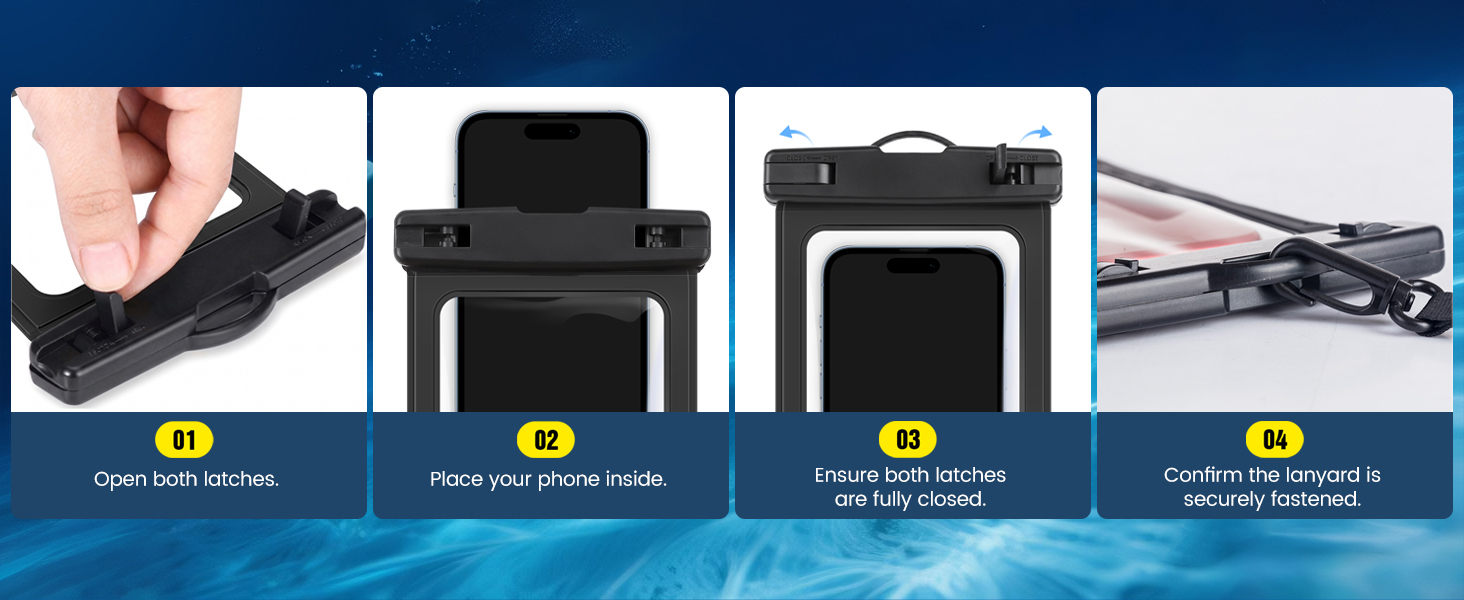 waterproof cell phone pouch case iphone