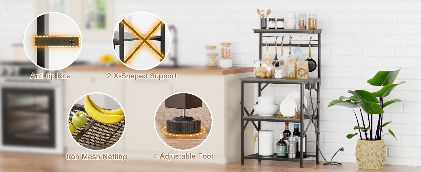 Furologee Bakers Rack 