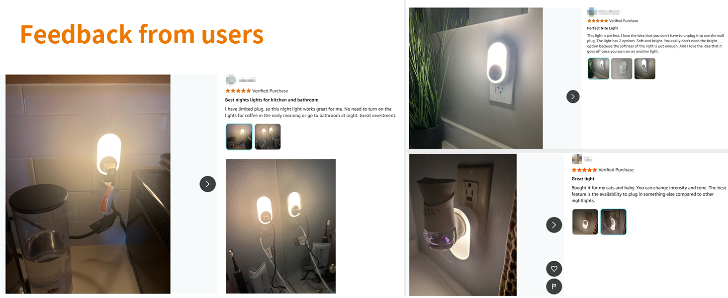 Practical night lights