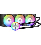 darkFlash DG360 All-in-one Liquid CPU Cooler, High-Performance Pump, ARGB Sync, PWM Daisy Chain C...