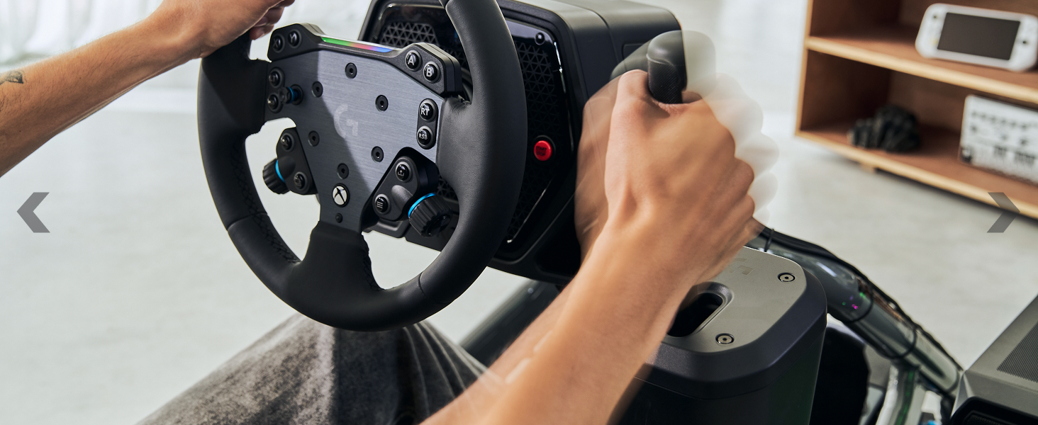 Logitech G RS Pedals - Sim Racing Pedals with 75 kg Load Cell Brake