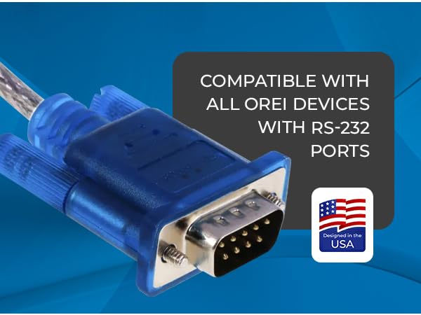 3 feet Long (USB-to-DB9)