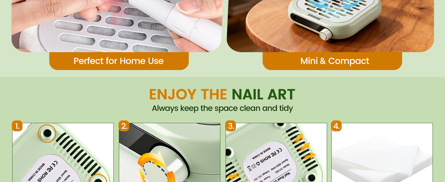 Mini Nail Dust Collector