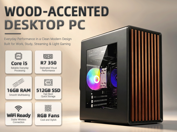 R7 350 Desktop Computer