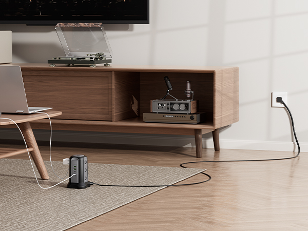 10ft flat plug extension cord