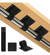 Cable Management Under Desk, Znben Detachable Cable Straps Heavy Duty Hook and Loop Cable Ties Re...