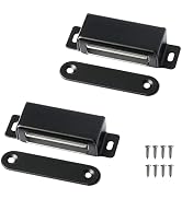 2 Pcs Magnetic Door Catch| Strong Magnetic Cabinet Locks, Door Latch| Magnetic Catch for Kitchen ...