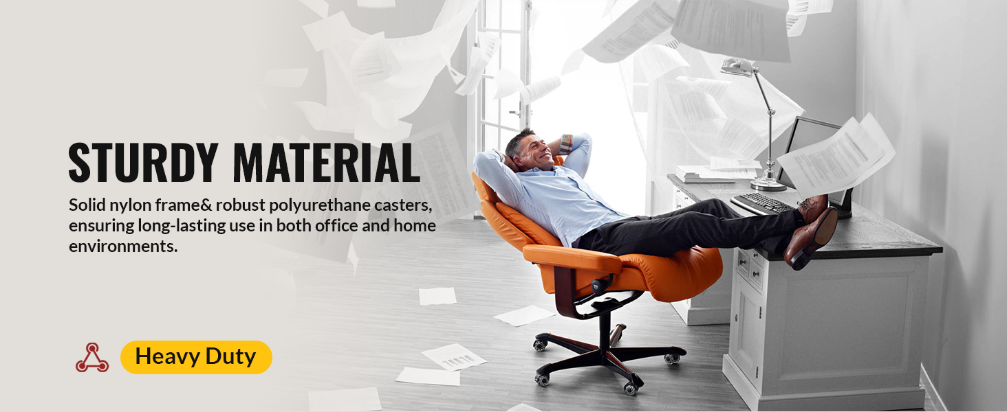 quiet gliding computer gaming castors set of 5 rolling chair wheel for carpet dual smooth mute