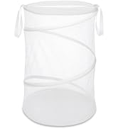 Whitmor 18" Collapsible Laundry Hamper White