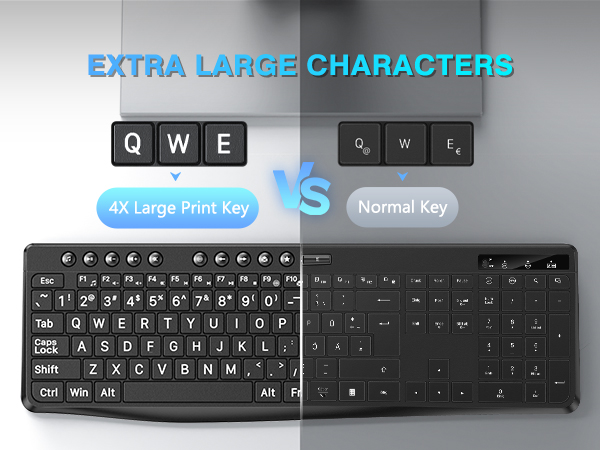 large print keyboard