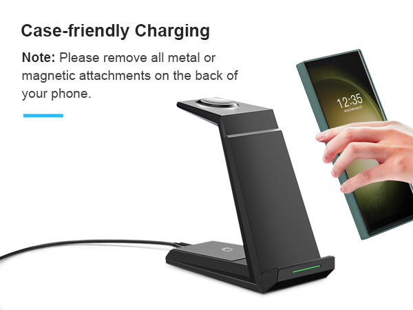 wireless charger stand 3 in 1