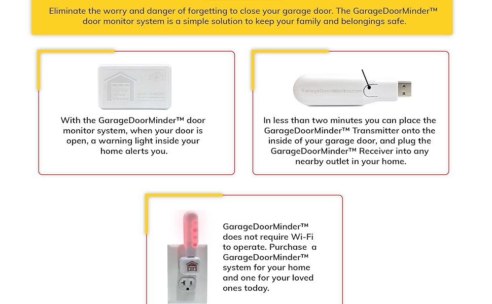 garage door open alert sensor,garage door monitor open or closed,garage door sensor open or closed