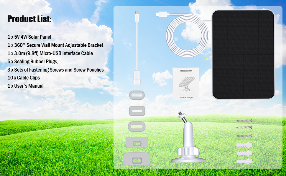 4W Solar Panel for eufy A+4