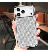 LUVI Compatible with iPhone 17 Pro Max Bling Case Sparkle Rhinestone Diamond Glitter for Women Gi...