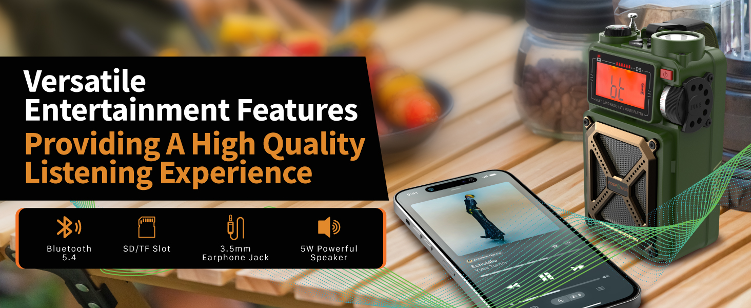 versatile entertainment features