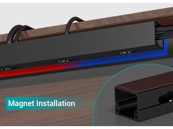 Cable Management Under Desk Raceway