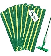 DOCXCDO 6 Pack Mop Refills for Libman Freedom Spray Mop, Reusable Spray Mop Pads for Floor Cleani...
